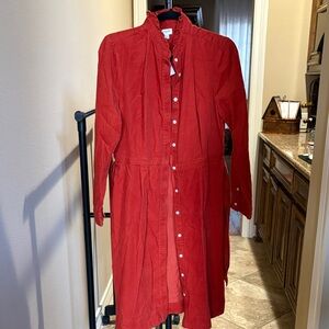 J. Crew Scarlet Long Sleeve Dress